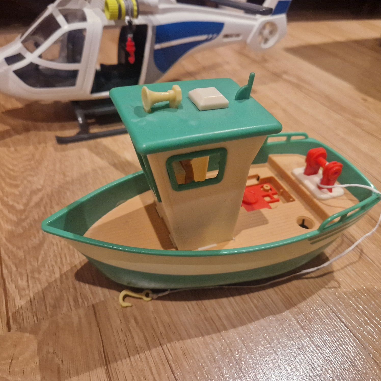 Helikopter samolot karetka łódka zabawki dla chlopca