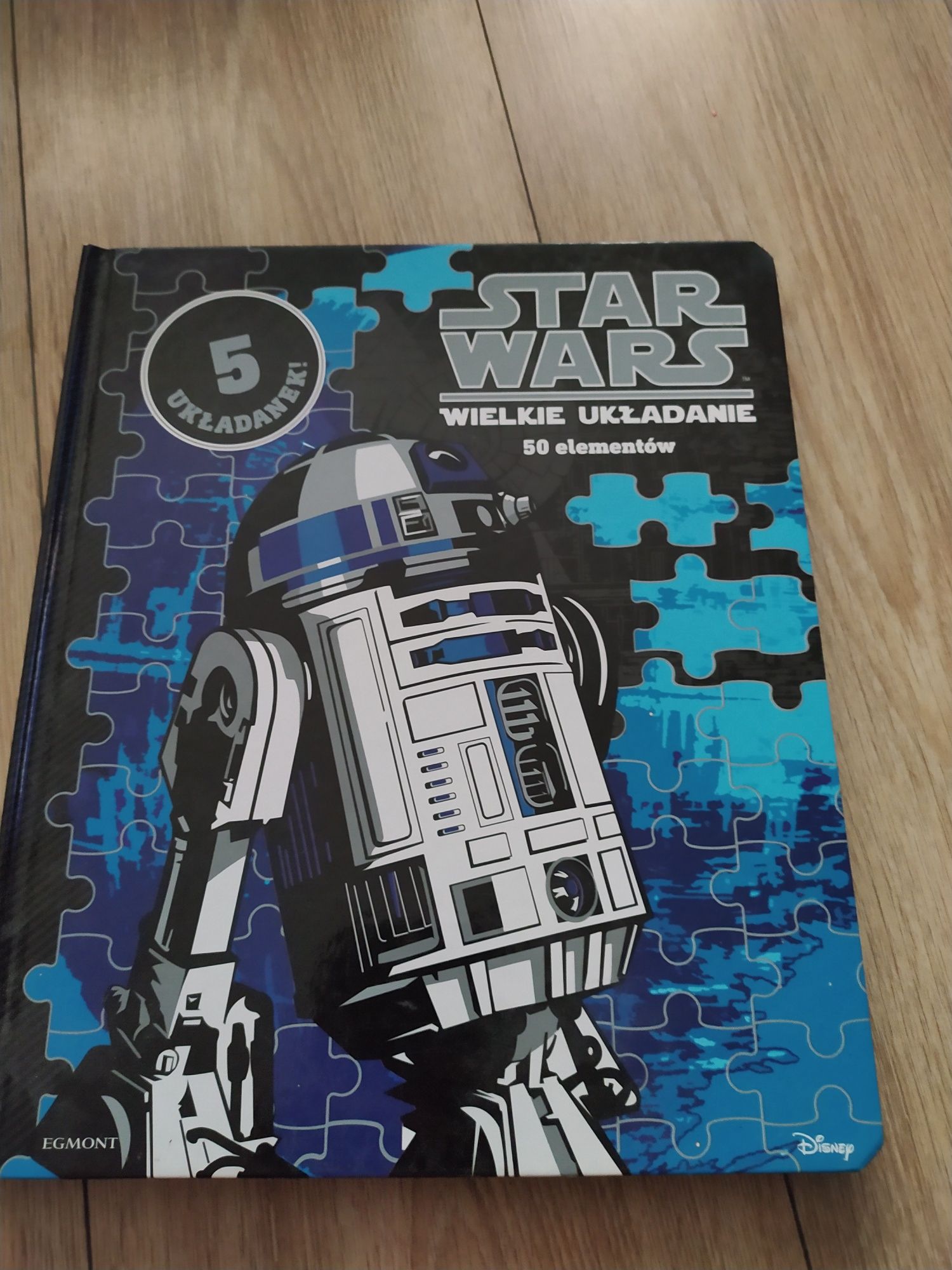 Star Wars puzzle jak nowe 5 układanek 50 elem.