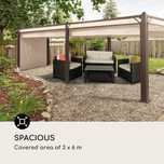 Pantheon Cortina Rust Altana ogrodowa pawilon 18m2 , 3x6 m 

Cena 2150
