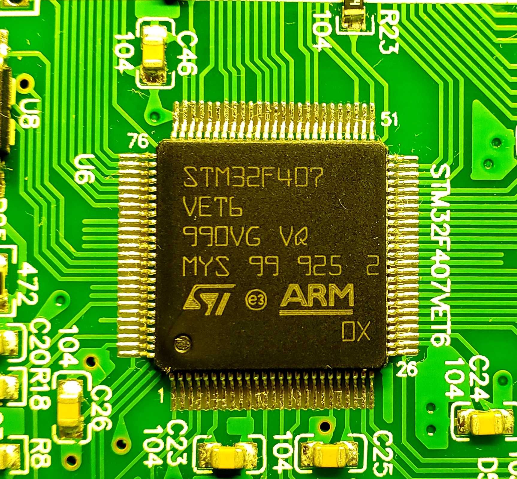 STM32F + платы тачскрин.