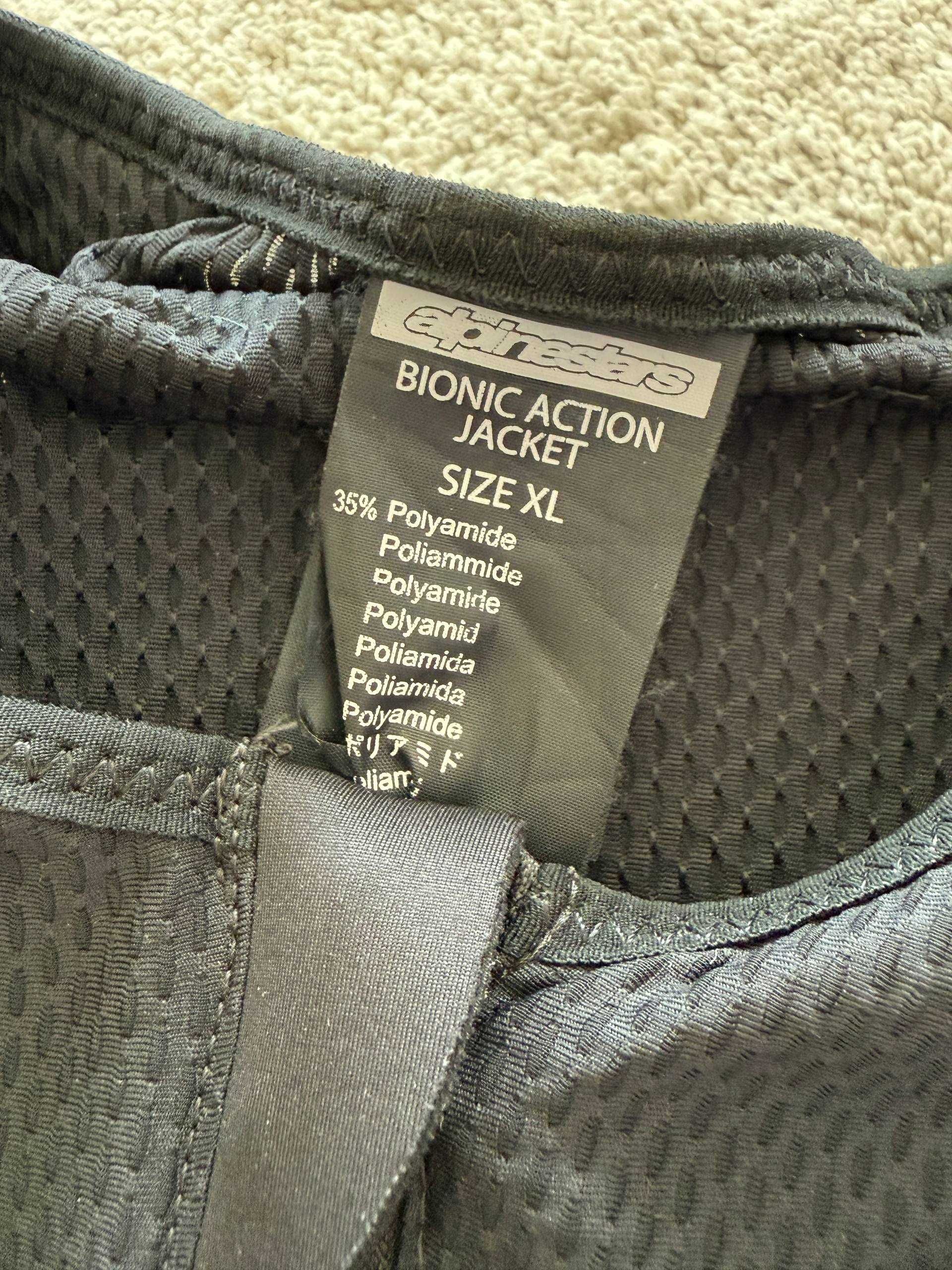 Моточерепаха Alpinestars Bionic Action, разм. XL и М, сост. 10/10