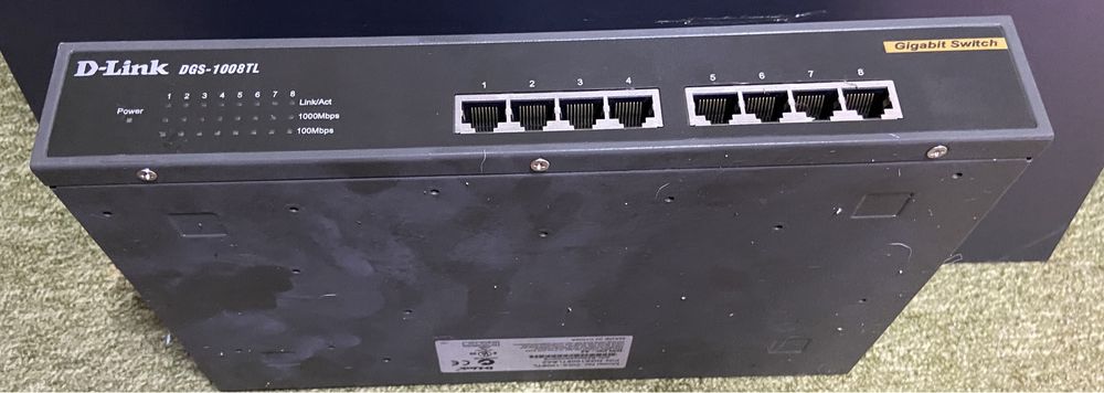 Dlink dgs-1008tl 8port Gbit 1000
