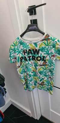 Psi Patrol Paw Patrol T-shirt T shirt koszulka bluzka podkoszulek 128