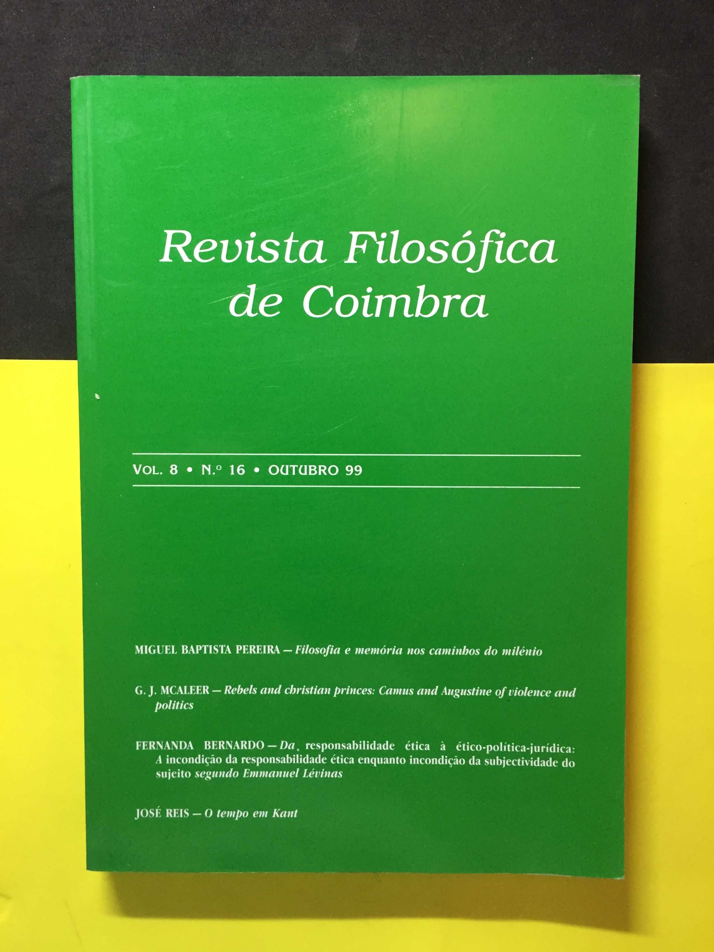 Revista Filosófica de Coimbra. Vol. 8