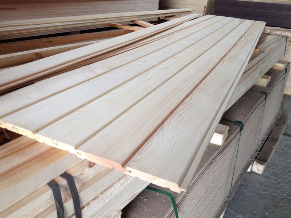 Вагонка дерев'яна підлога фальшбрус  імітація бруса