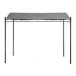 PERGOLA de Aço e Alumínio - 3 x 2,5 Metros - Cinza