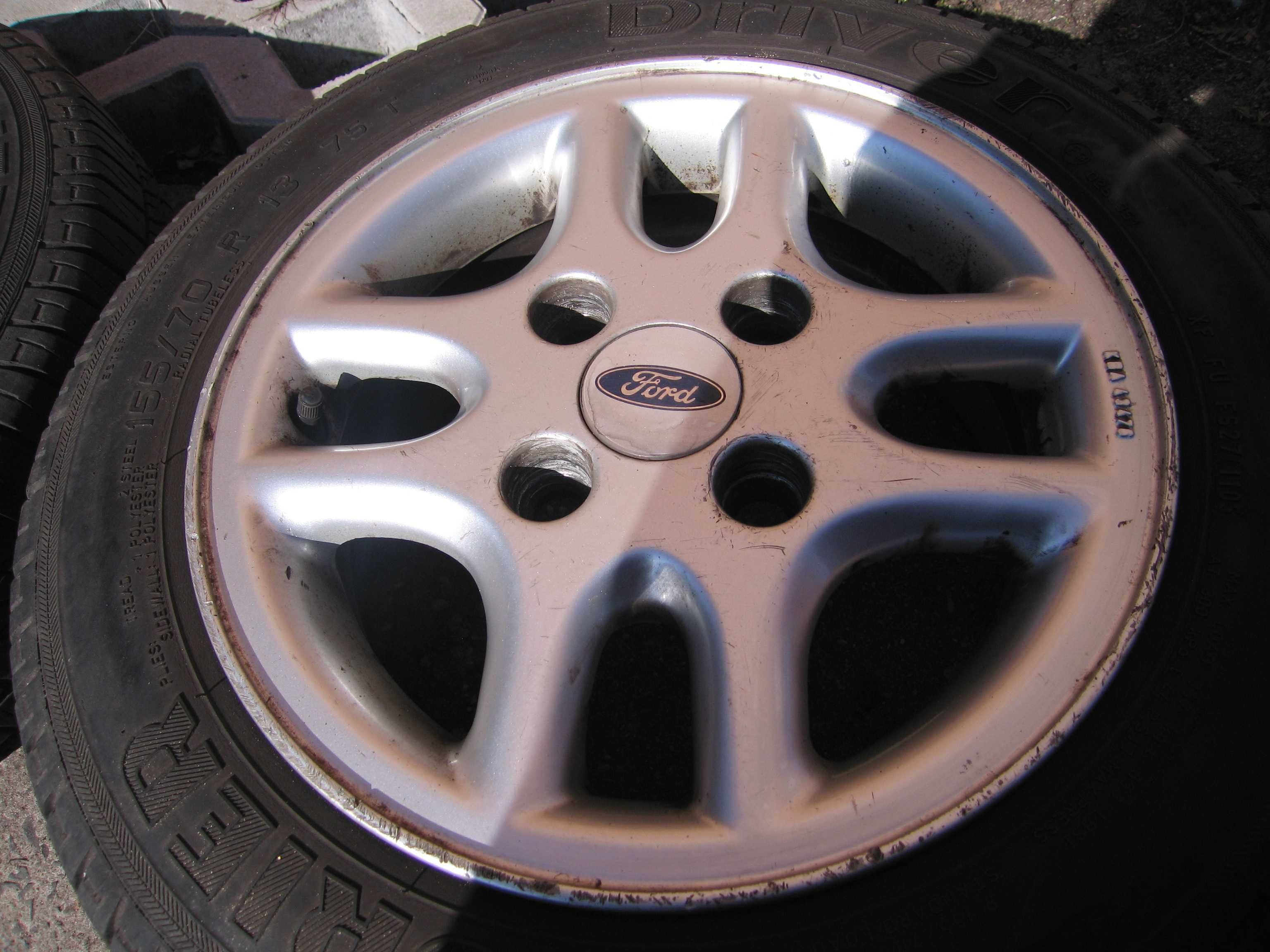 Alufelgi z oponami 13" Ford Fiesta