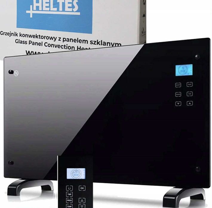 GRZEJNIK Heltes ELEKTRYCZNY+termostat Lcd grzejnik do domów 3 programy