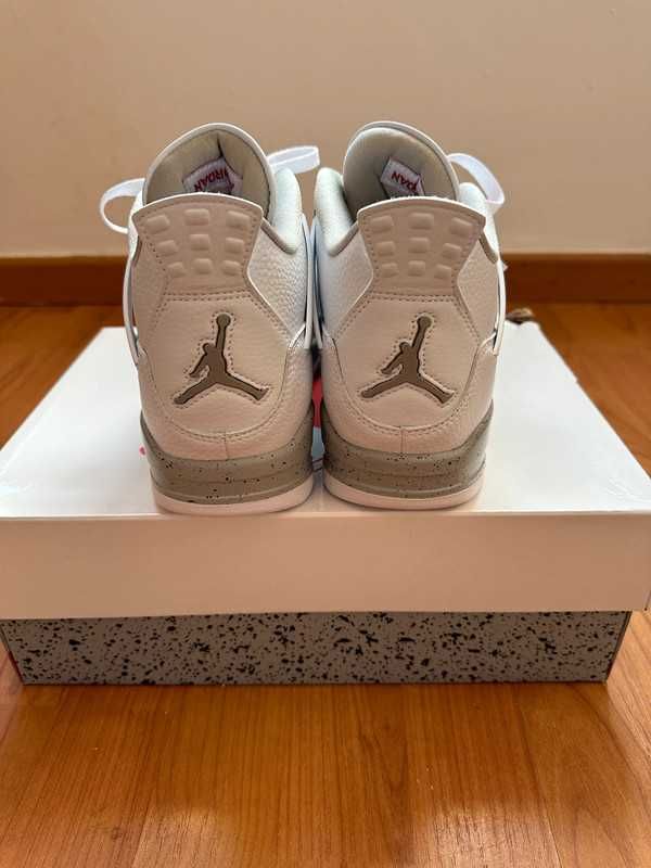 Jordan 4 Retro White Oreo R.42