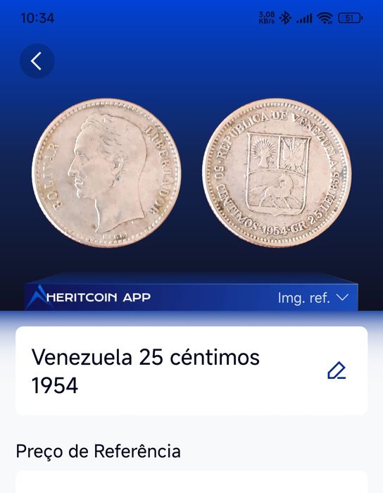 Moeda de Prata 0,835