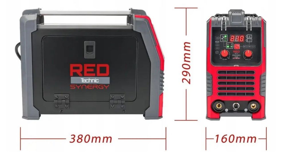 Зварювальний напівавтомат RED TECHNIC RDT-257/полуавтомат сварка