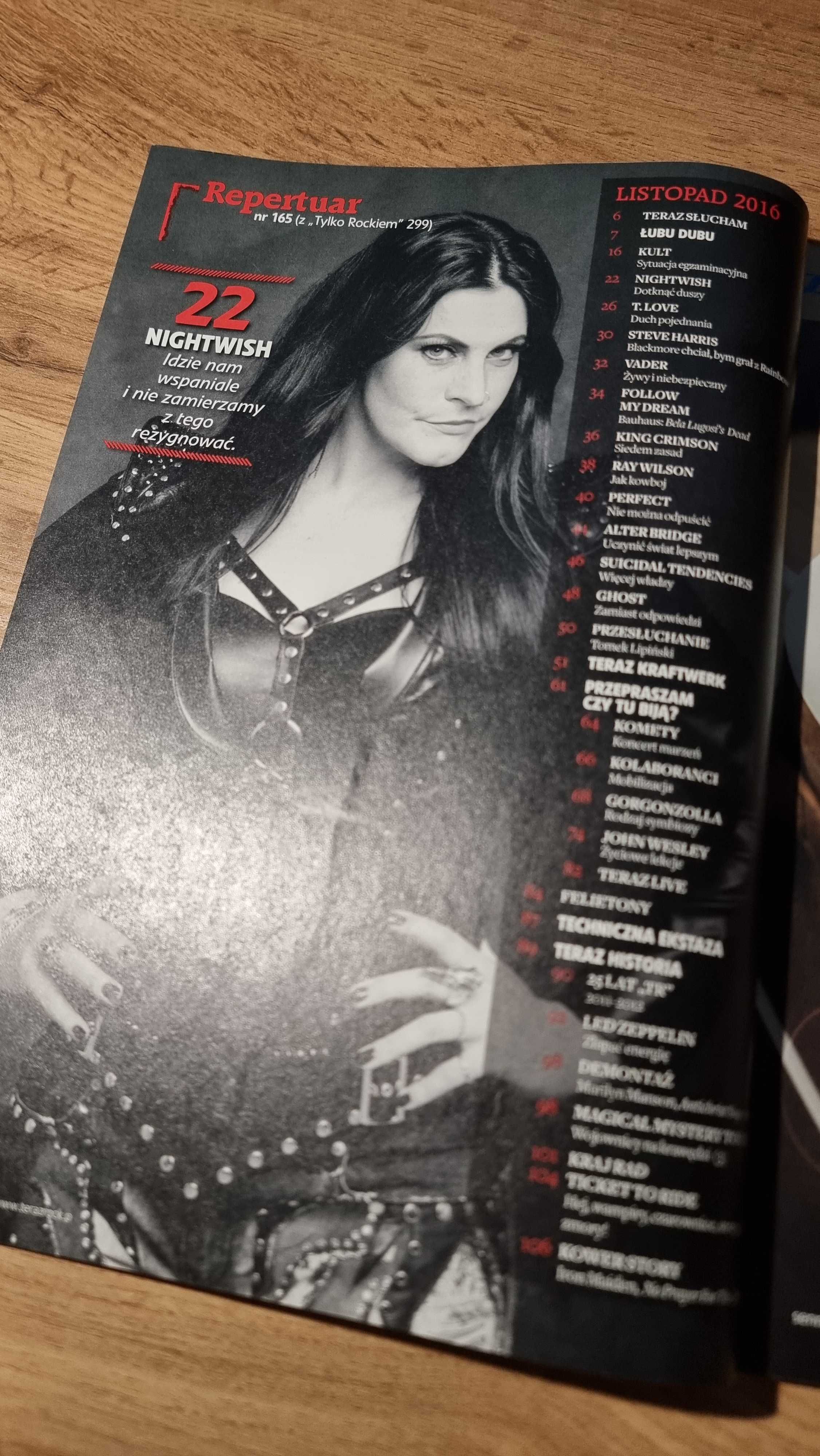 Teraz Rock (165) 11/2016 - Kult, Kraftwerk, Nightwish, Marilyn Manson