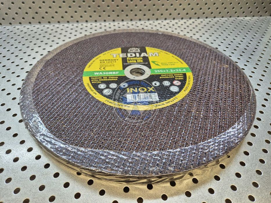 5sztuk Tarcza do cięcia PREMIUM 350x3,2x25,4mm INOX tarcza 350mm