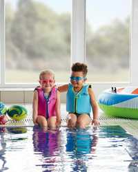 Детский спасательный плавательный жилет для девочки для плавания отдых