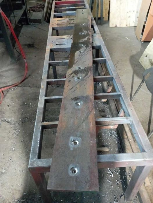 Лезо, ніж , лемех ковша, кромка ковша  зносостійка сталь, броня 500НВ