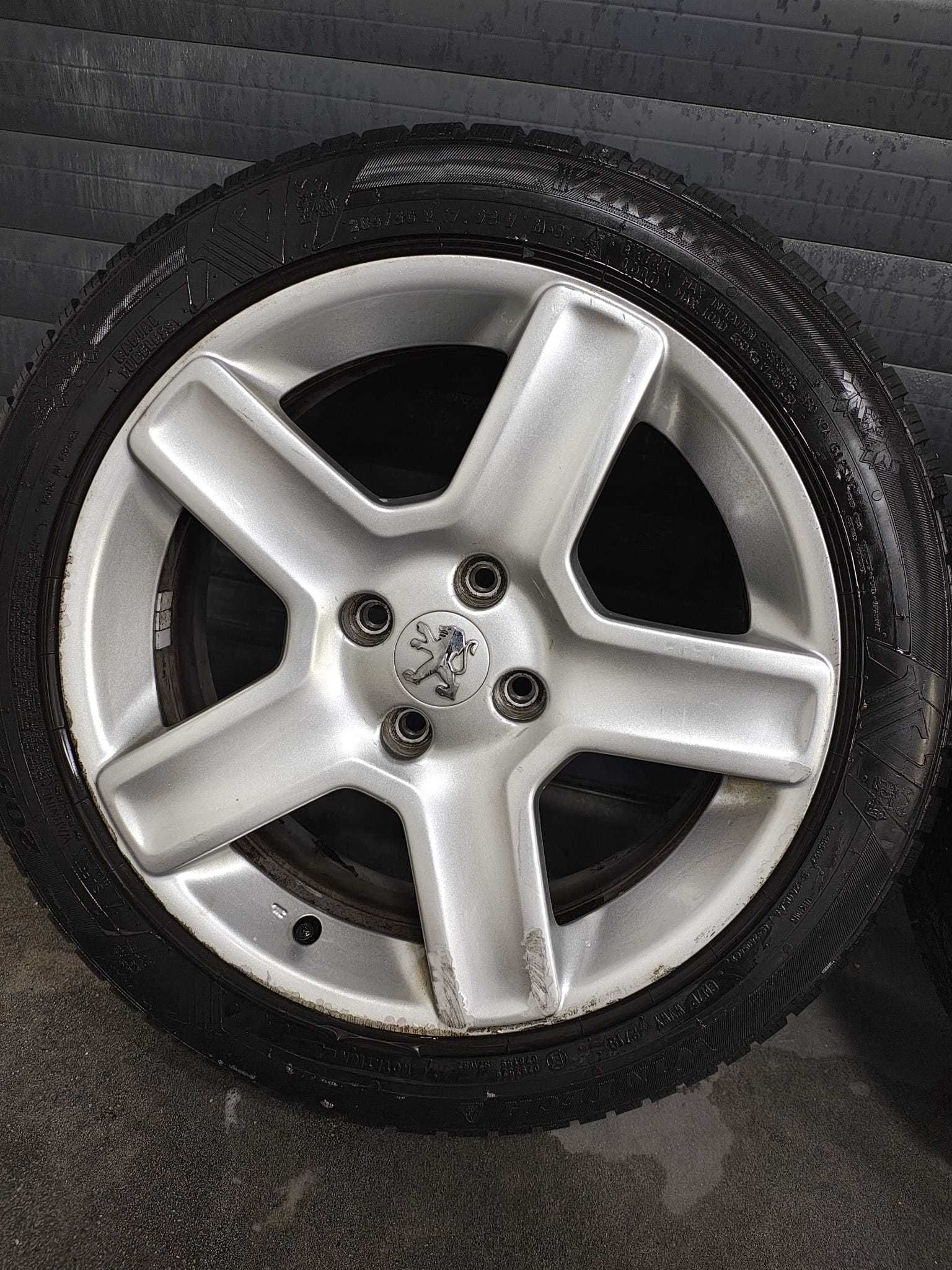 Koła Felgi Alufelgi zima zimówki R17" Peugeot 4x108