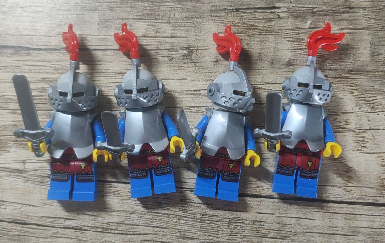 LEGO castle Lion knight armia rycerze lwa figurki