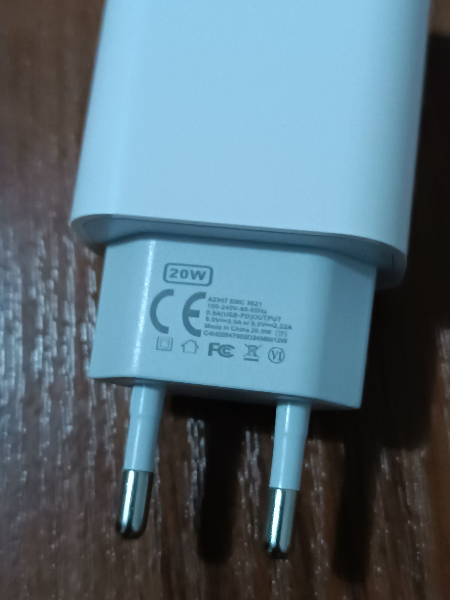 Блочок живлення адаптер 20 w Type C ( PD20W)