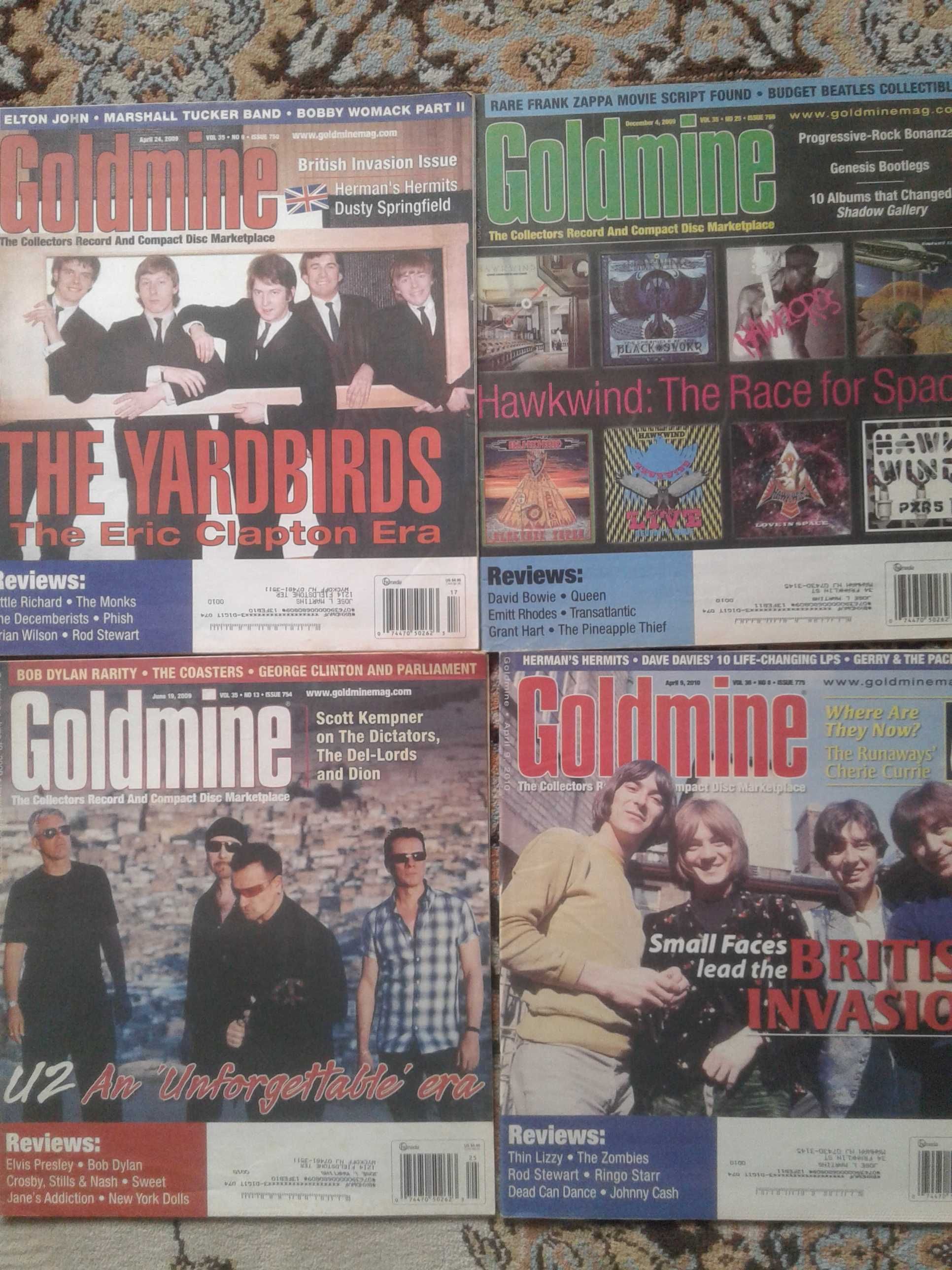 Revistas Americanas de Rock