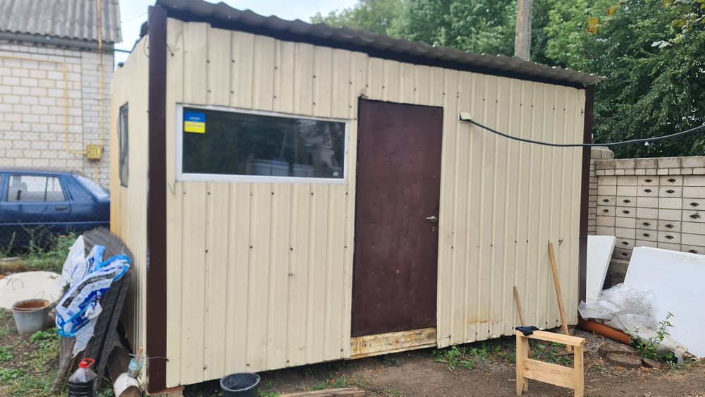 Побутівка вагончик 3х4м
