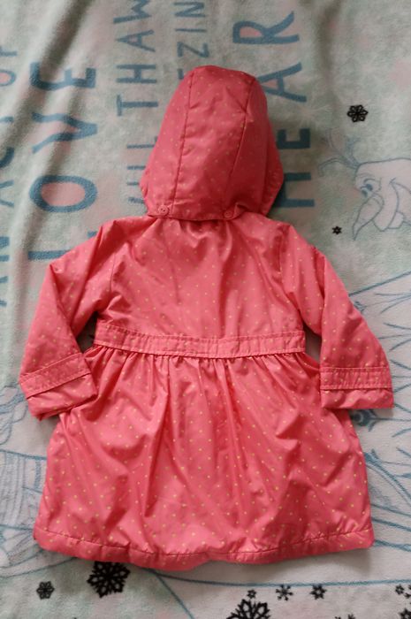 Плащ, вітровка, легка демі куртка для дівчинки wojcik, розмір 92