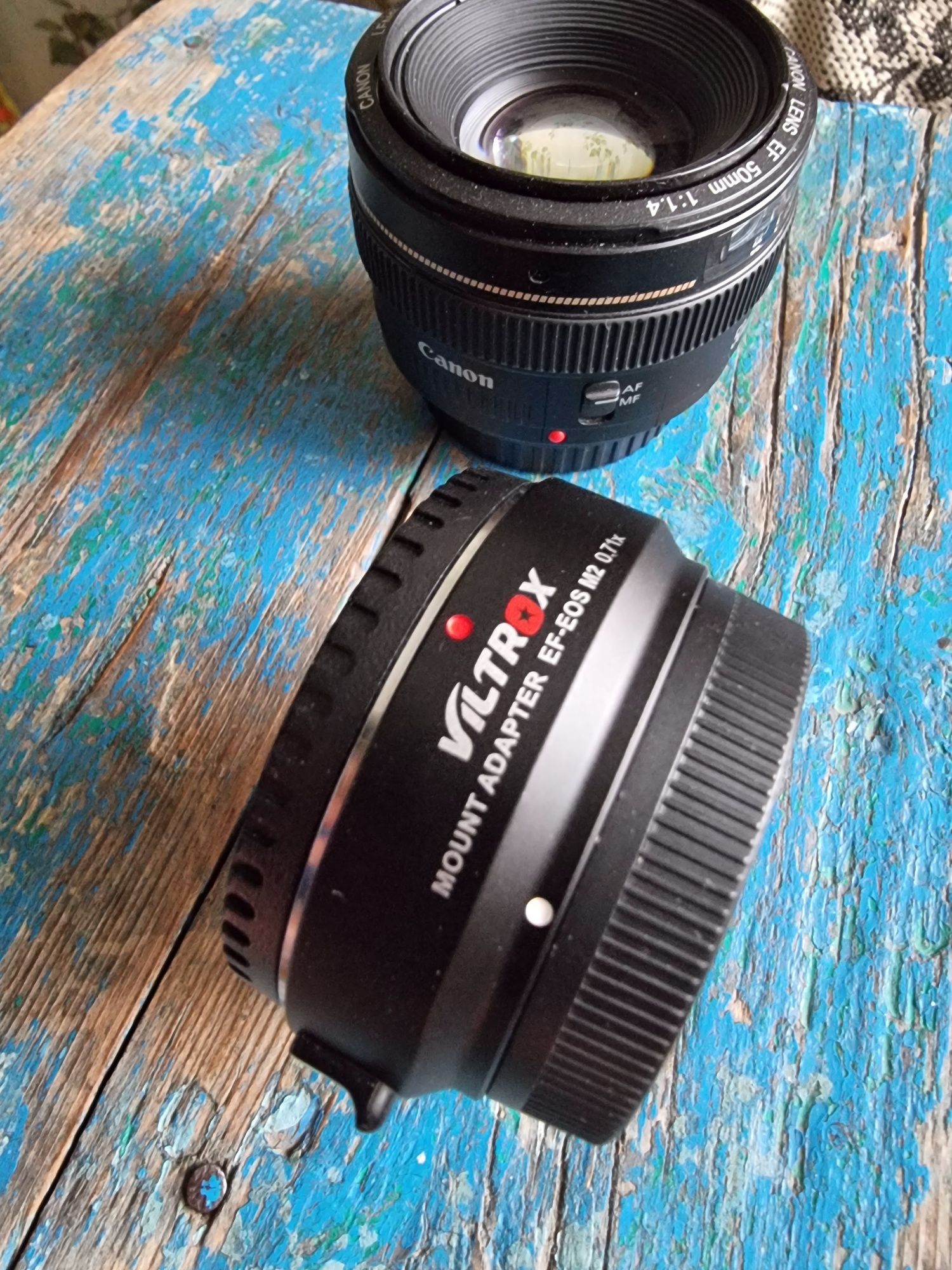 спидбустер Viltrox EF-EOS M2 Canon M50 боді об'єктив 15-45