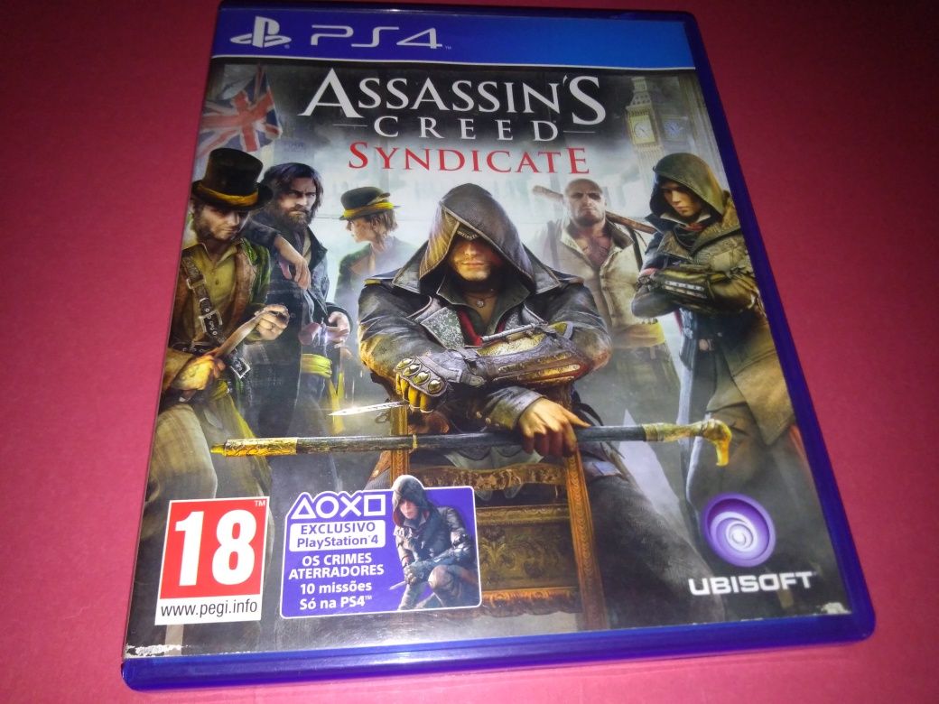 Jogo Assassin's Creed Syndicate PS4 de 2015