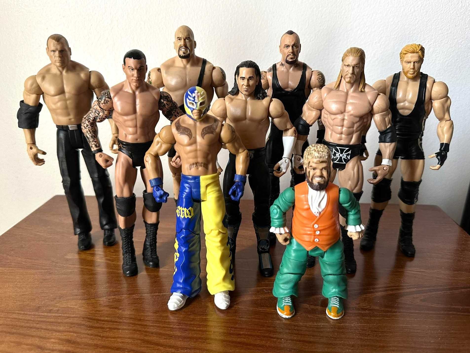 Bonecos wwe figuras wrestling ringue titulos campeo cintos elite