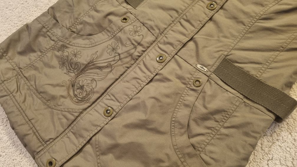 Jak NOWY płaszcz House L 40 kurtka przejściowa wiosenna parka khaki