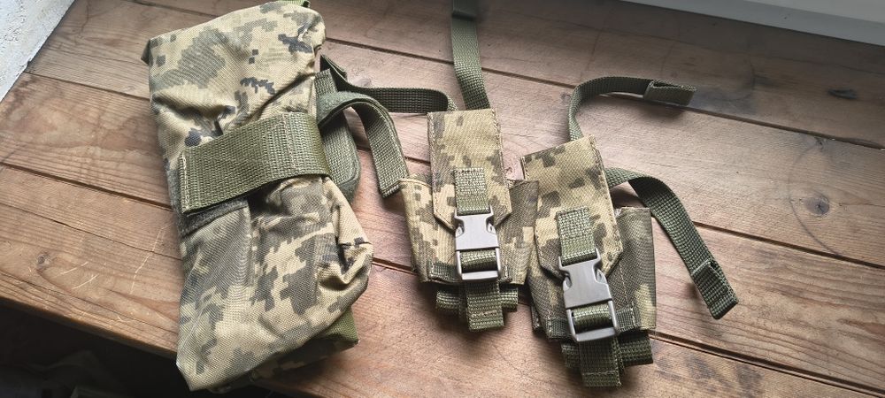 Продам сумку сброса и подсумок под гранаты 2шт