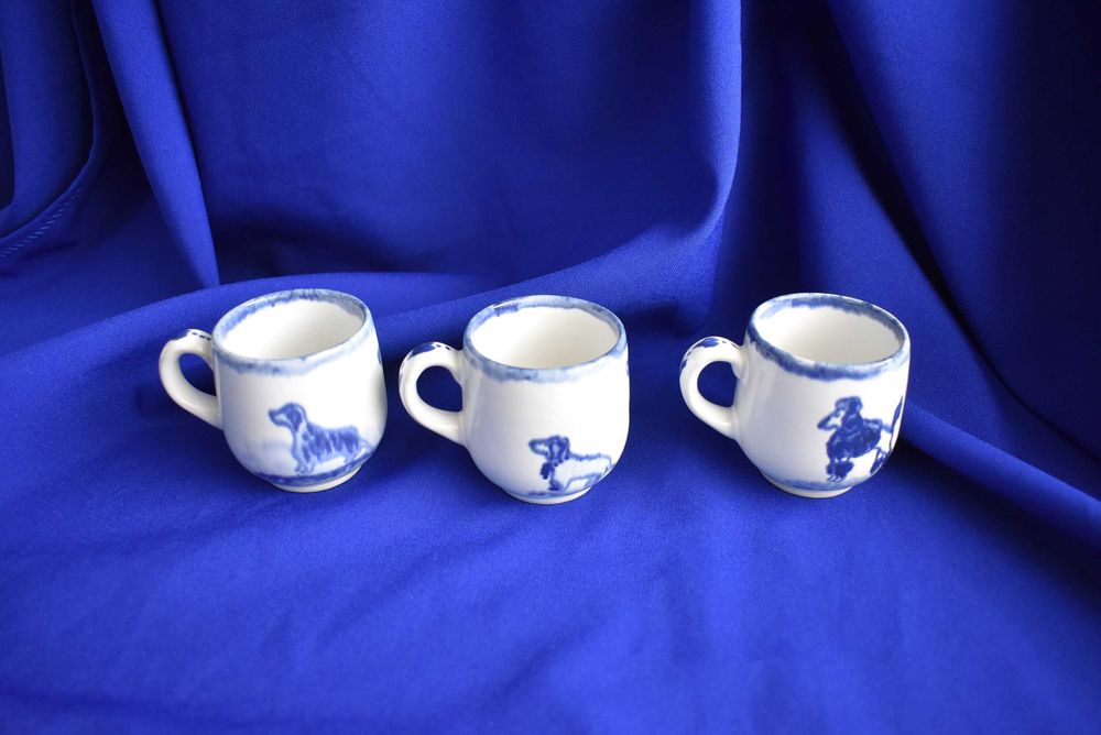 Filiżanki ceramiczne psy