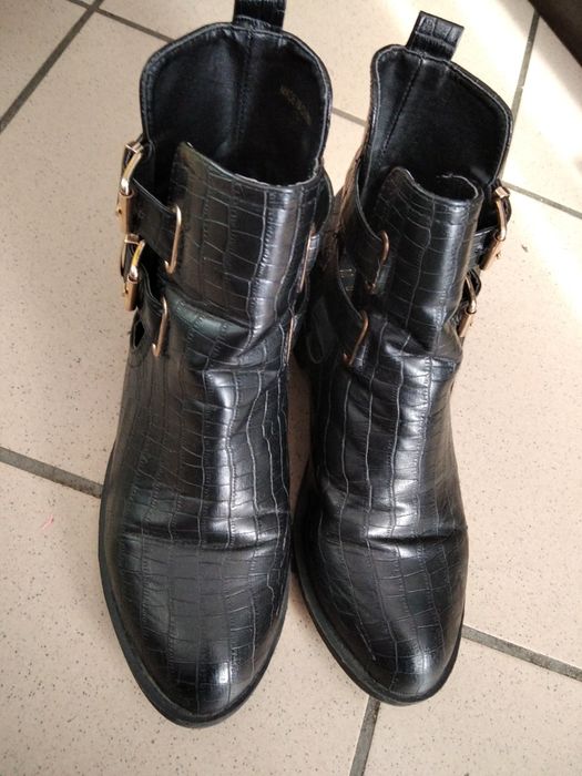 Buty czarne damskie MOHITO