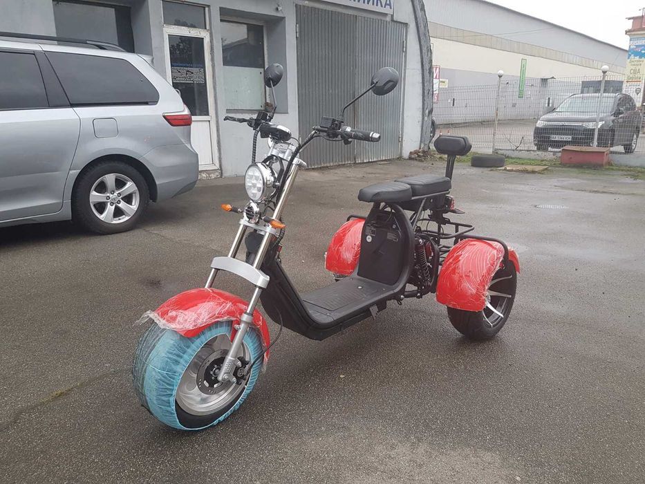 Трицыкл Ситикоко 3000w запас хода 70км