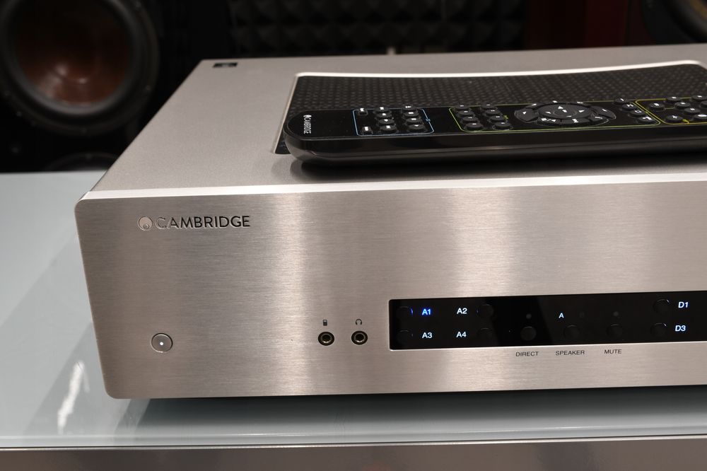 Zadbany wzmacniacz stereo Cambridge Audio CXA60 + pilot i DAC