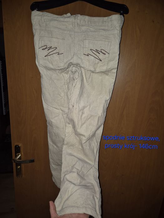 Zestaw ubrań dziewczęcych 146/152