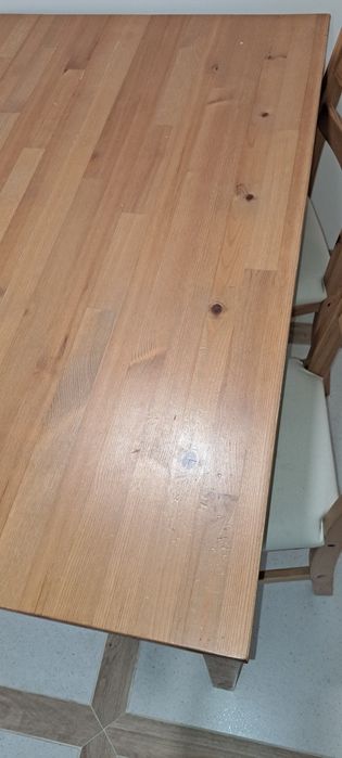 Stół Jokkmokk i 4 krzesła Lerhamn