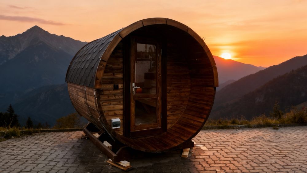 Sauna beczka. Gotowa od ręki juz dziś.GWARANCJA!!!