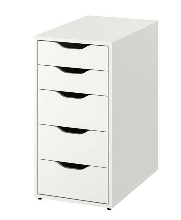 Ikea ALEX Komoda, biały, 36x70 cm