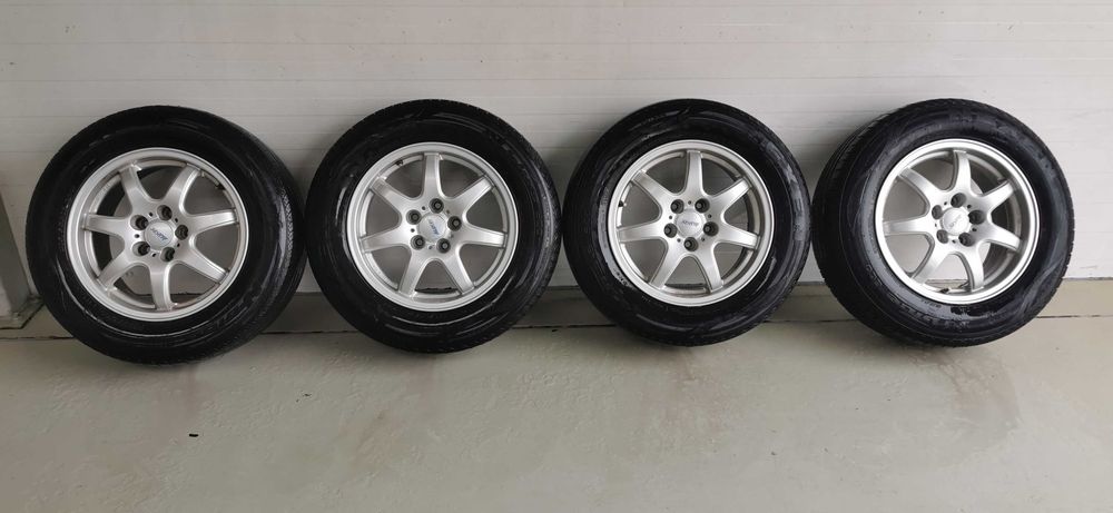 Sprzedam koła felgi 5x114.3 Nissan Qashqai 215x65 R16 ET 38