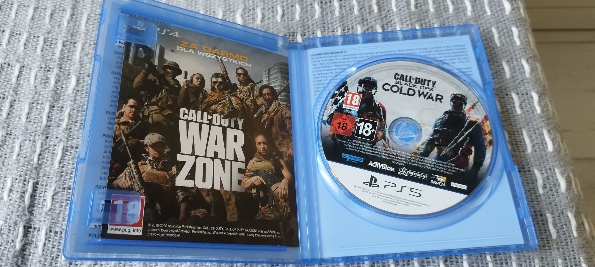 Gra Call of duty Black ops cold war PS5 wersja PL