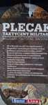 Plecak turystyczny, militarny czarny nowy