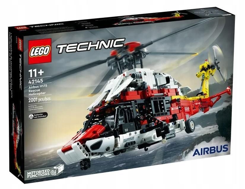 Lego Technic 42145 Helikopter Ratunkowy Airbus.