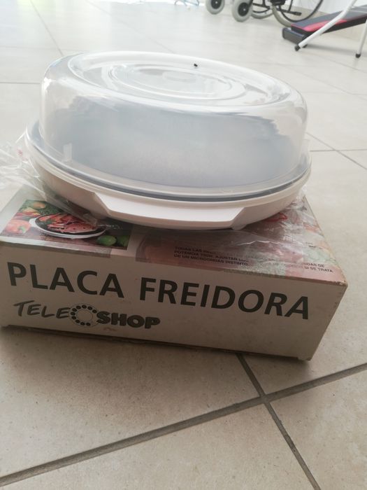 Placa freidora para microondas