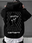 HAUNTED Carhartt ‣ Новое Худи Кархарт ‣ XS S M L XL ‣ BIG Лого Принт