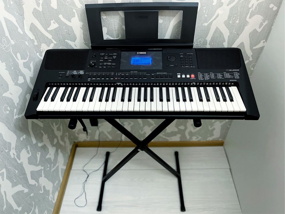 Професійний Синтезатор Yamaha E-453!!! Круте Піаніно, Клавіши.