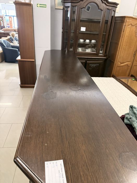 Duża Dębowa Komoda z Holandii