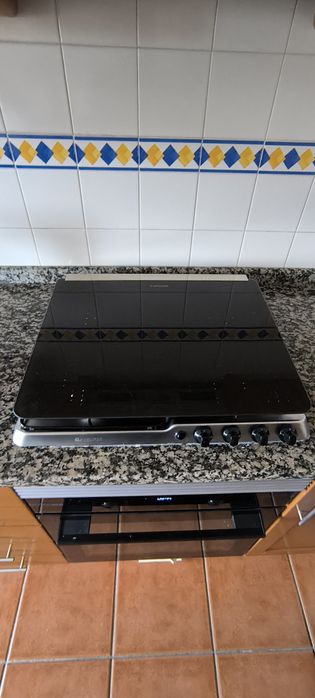 Placa a gás + Exaustor