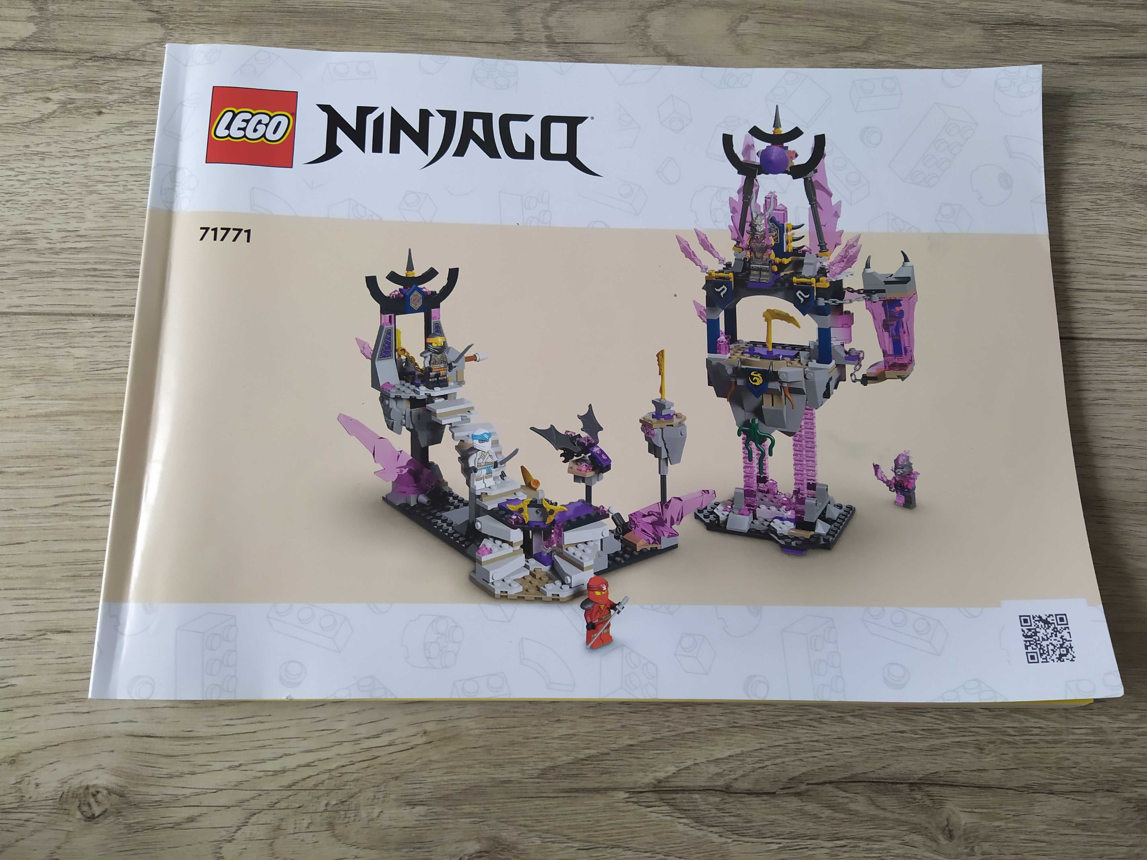 Lego Ninjago 71771 - INSTRUKCJA - Świątynia kryształowego króla