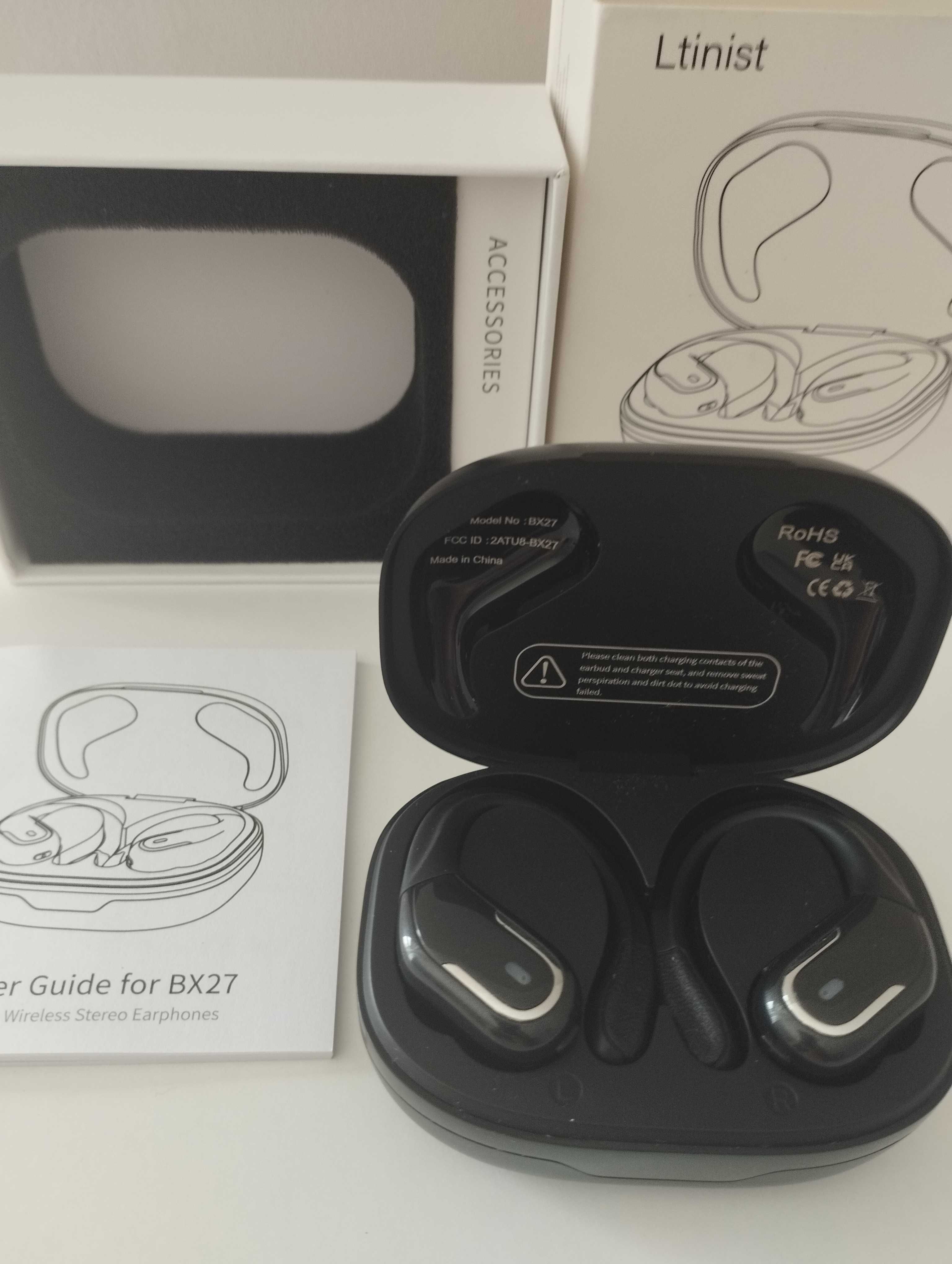 Bezprzewodowe słuchawki douszne Ltinist Bluetooth 5.3 BX27.