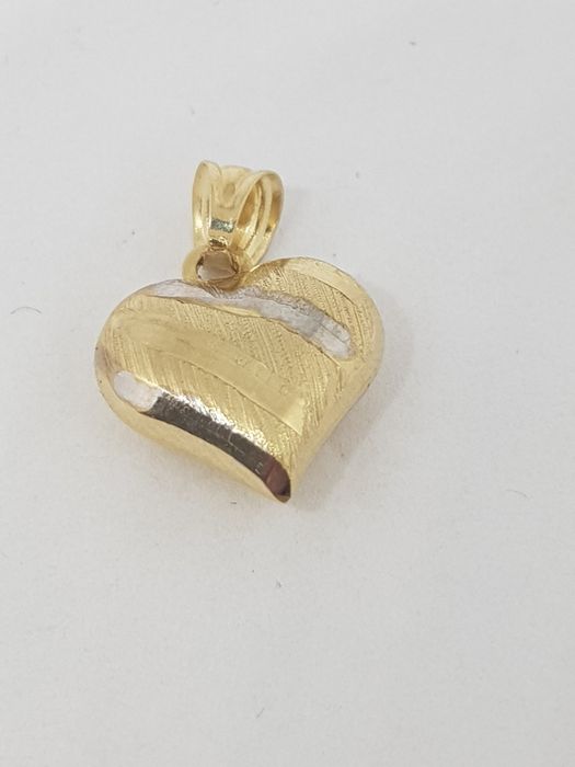 Złoty wisiorek serduszko złoto 585